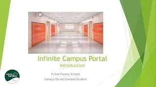 FCS Campus Parent Portal Introduction