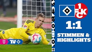 HEUTE NICHT DIE BESTE LEISTUNG GEBRACHT | HSV vs. 1. FC Kaiserslautern | Stimmen und Highlights