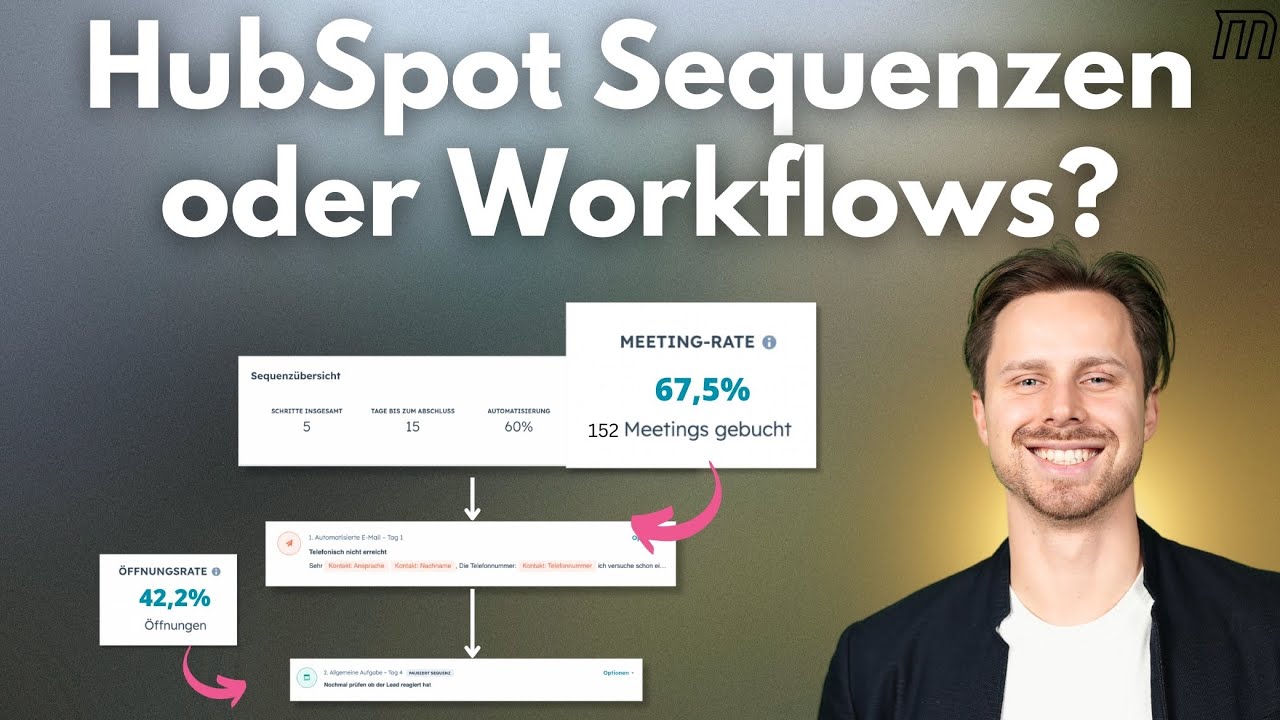 HubSpot Sequenzen vs. Workflows — wann was?