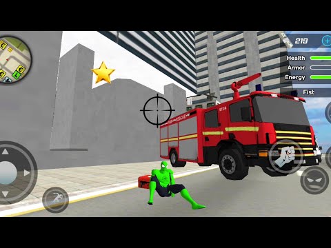 Spider Hero Ninja Gangster City Battle | Flying Spider Crime City - Android GamePlay