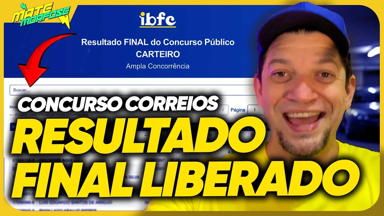 CORREIOS 2024: 🚨 SAIU! Resultado FINAL dos Correios! Veja Sua Classificação Agora! (COMO CONSULTAR)