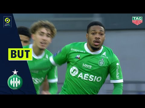 But Arnaud NORDIN (63' - AS SAINT-ÉTIENNE) AS SAINT-ÉTIENNE - NÎMES OLYMPIQUE (2-2) 20/21