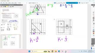 Geometry AB March 19th - Unit 9 Day 9 - Dilation Constructions