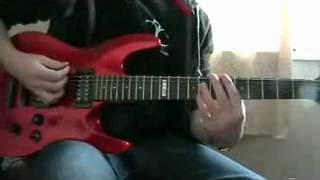 Creation&#39;s Tears - Another Collision pt 4 Guitar lesson / tab / Guitar tutorial