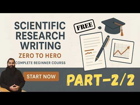 Master Scientific Writing Research Papers Complete FREE Course 