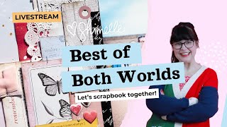 LIVE at 6pm:  Lots of Labels - August 2026 Best of Both Worlds Scrapbooking