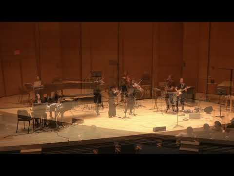 Toby Driver and Ludovico Ensemble perform "Glyph" live at Distler Hall