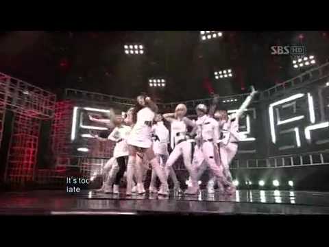 130126 Coed School - Too Late Hot Debut Inkigayo 101003