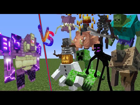 Ender Guardian vs All mutant Bosses