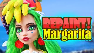 Repaint! Margarita, the Summery, Tropical Monster High Doll Custom! Screenshot