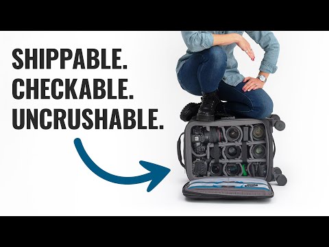 Tenba Roadie v2 Spinner 21 Air Case  | The Toughest Carry-On Camera Bag