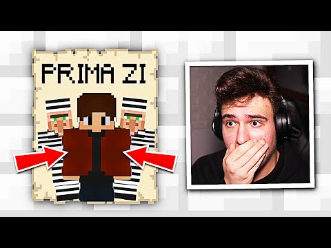 PRIMA ZI LA ÎNCHISOARE !! - Minecraft Viața la Închisoare