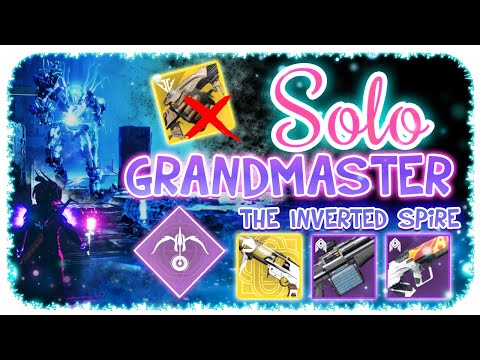 Solo 1300 Ordeal Grandmaster Nightfall Hunter - The Inverted Spire - Destiny 2 - ( No Anarchy )