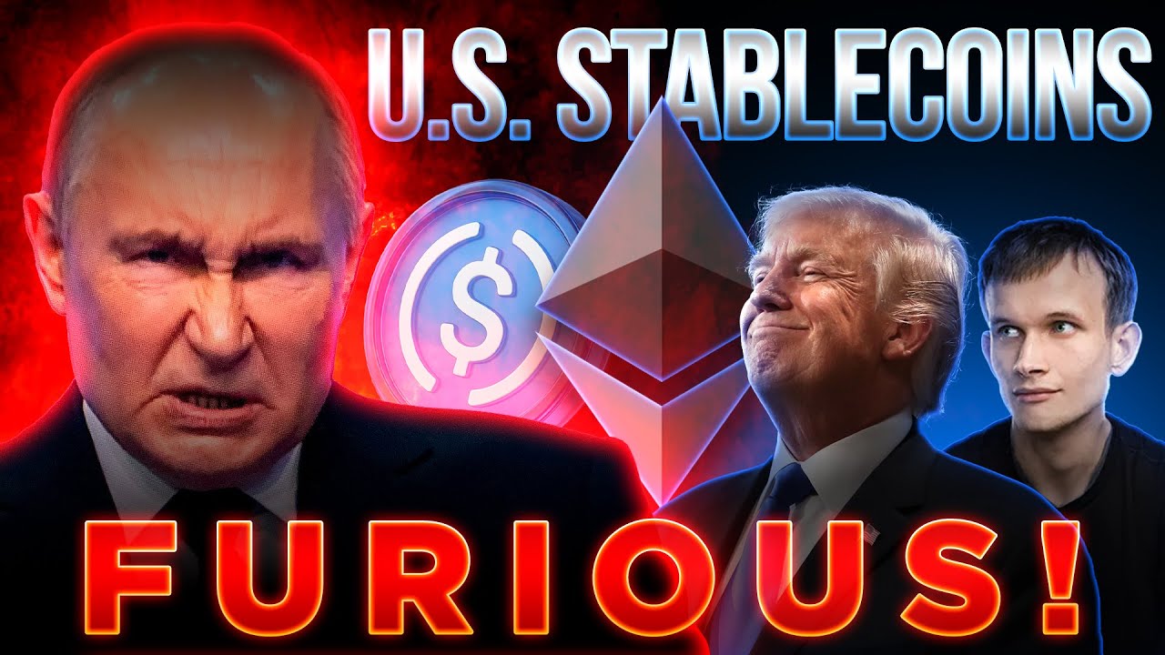 Putin Furious At U.S. Stablecoin Growth on Ethereum!🔥