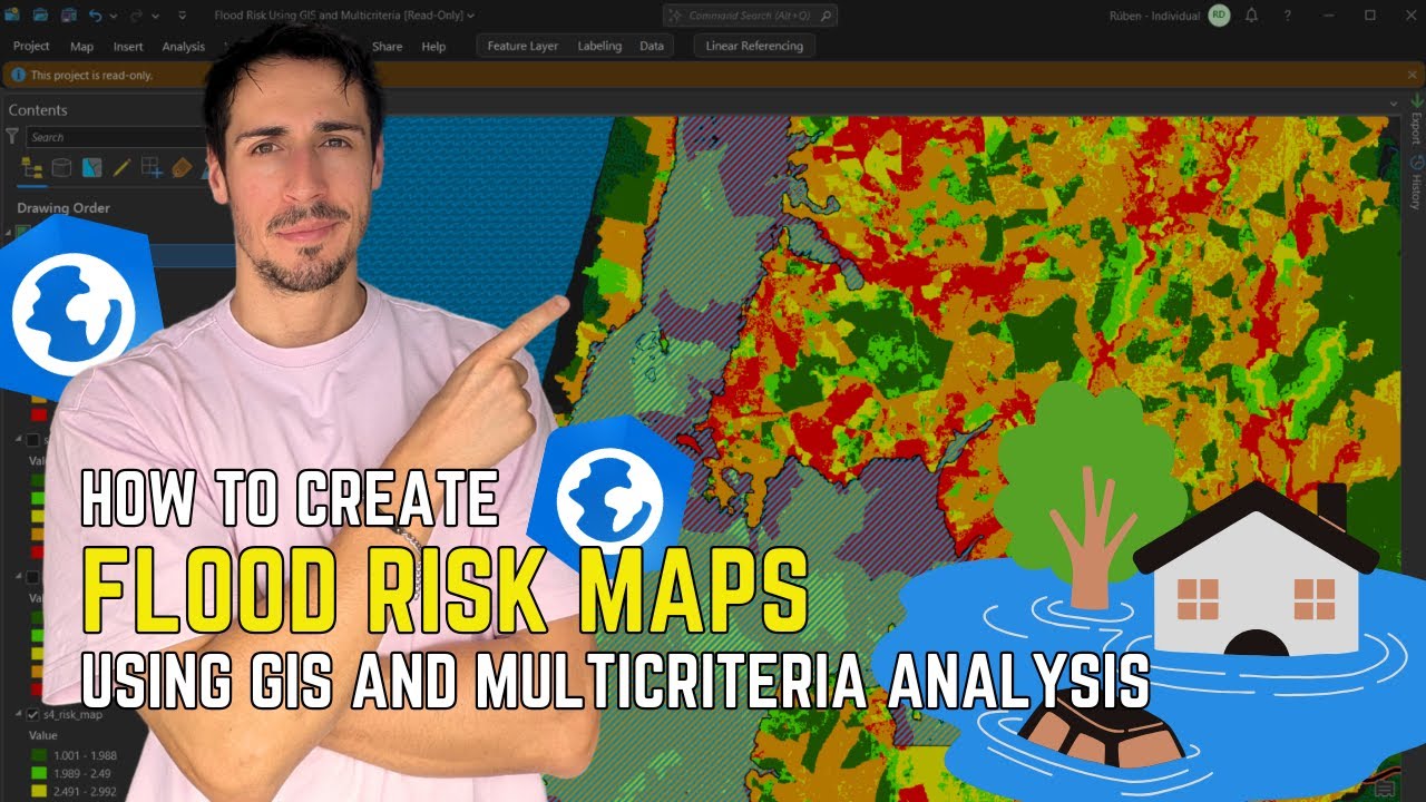 FLOOD RISK MAPPING USING GIS AND MULTI-CRITERIA ANALYSIS - DANIELA RINCON ET AL. ARTICLE METHODOLOGY