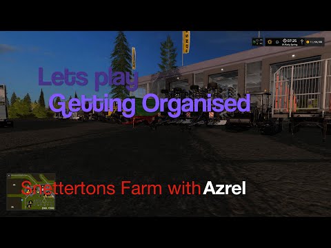 Farming Simulator 17 - Snettertons Farm - Let's Play Episode #1 - Getting Organised