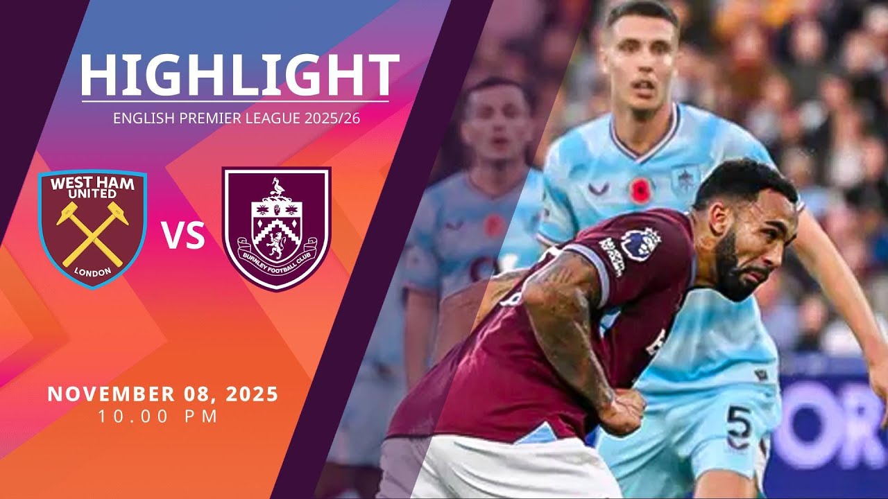[Highlight] : เวสต์แฮม vs เบิร์นลีย์ (08-11-68)