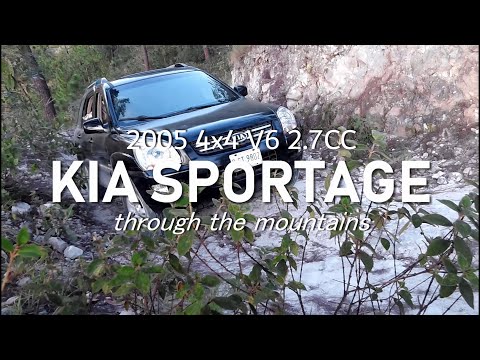 KIA SPORTAGE 2005 4X4 Automatic LX 2.7cc. Kia Sportage 2005 Review. Mountain Test Kia Sportage 2005