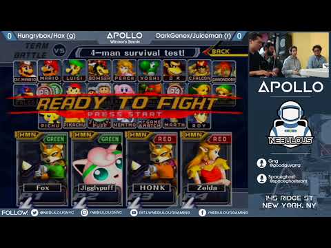 Apollo X: Doubles - Winners Quarters: Hungrybox/Hax vs. Darkgenex/Juiceman