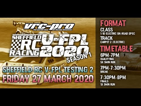 Sheffield RC Racing - VRC Pro Testing Race 2