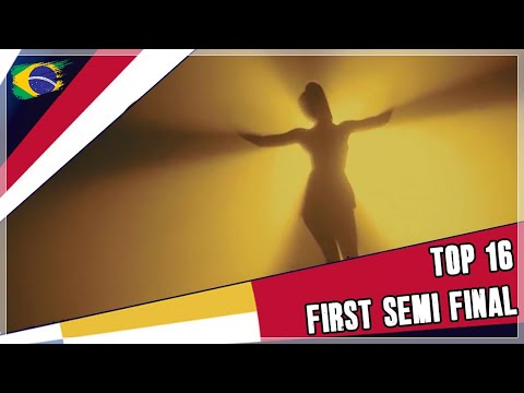 Top 16 | First Semi Final - Eurovision 2021 (From Brazil).
