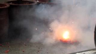 preview picture of video 'Jamie Taylor playing with chinese fireworks'