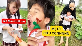 Fake Mom Trolls with Ketchup : Secret eating discovered—unexpected ending | Family Drama