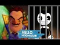 HELLO NEIGHBOUR TAKES BENDY Minecraft Hello Neighbour