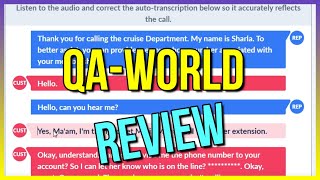 QA World Review | How To Work at QA World