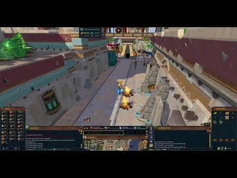RS3 Lvl 1-60 Guide 047 - Training in Menaphos (Firemaking 15-55 / Fishing 20-24 / Cooking 28-30)