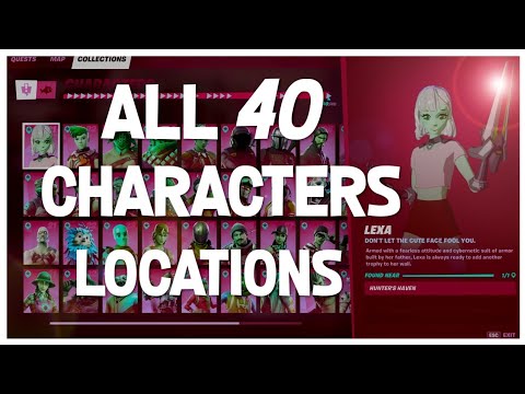 All 40 Characters Locations in Fortnite Chapter 2 Season 5