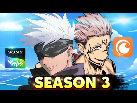 Shocking News ! Jujutsu Kaisen Season 3 Release Date Confirmed? | Jjk Season 3 Hindi Dub On Sony Yay