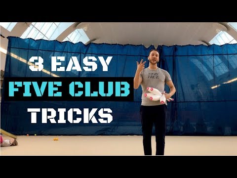 3 Easy Five Club Tricks - Tutorial