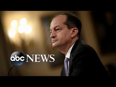 Calls grow for labor secretary to resign amid Jeffrey Epstein scandal