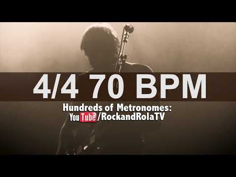 🔴 70  BPM Ian Brit Pop Metronome
