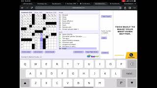 Boatload Crossword Puzzle #4706