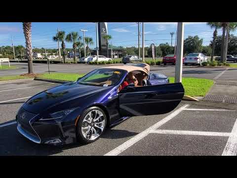 Lexus Owners: How To Operate The Lexus LC500 Convertible Top