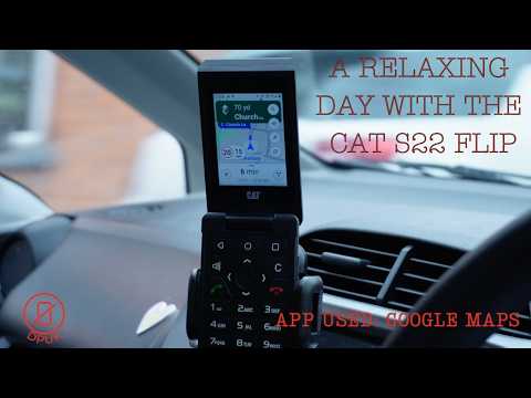 A RELAXING Day Using Maps, Spotify, WhatsApp & X On The CAT S22 Flip || CAT S22 Flip Dumbphone
