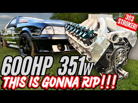 600HP Street BEAST Ford 351w Stroker Build - This Engine Will TURN HEADS!