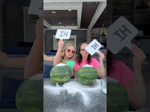 WATERMELON SUGAR 🍉🤭 #trending #viral #summer #tiktok #watermelon #shorts #bff #duo #funny #comedy