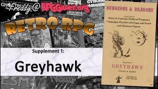 Supplement 1: Greyhawk (Dungeons & Dragons, TSR, 1975) | Retro RPG
