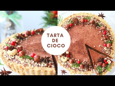 Tartă de ciocolată Fără Coacere - Raw Vegana!