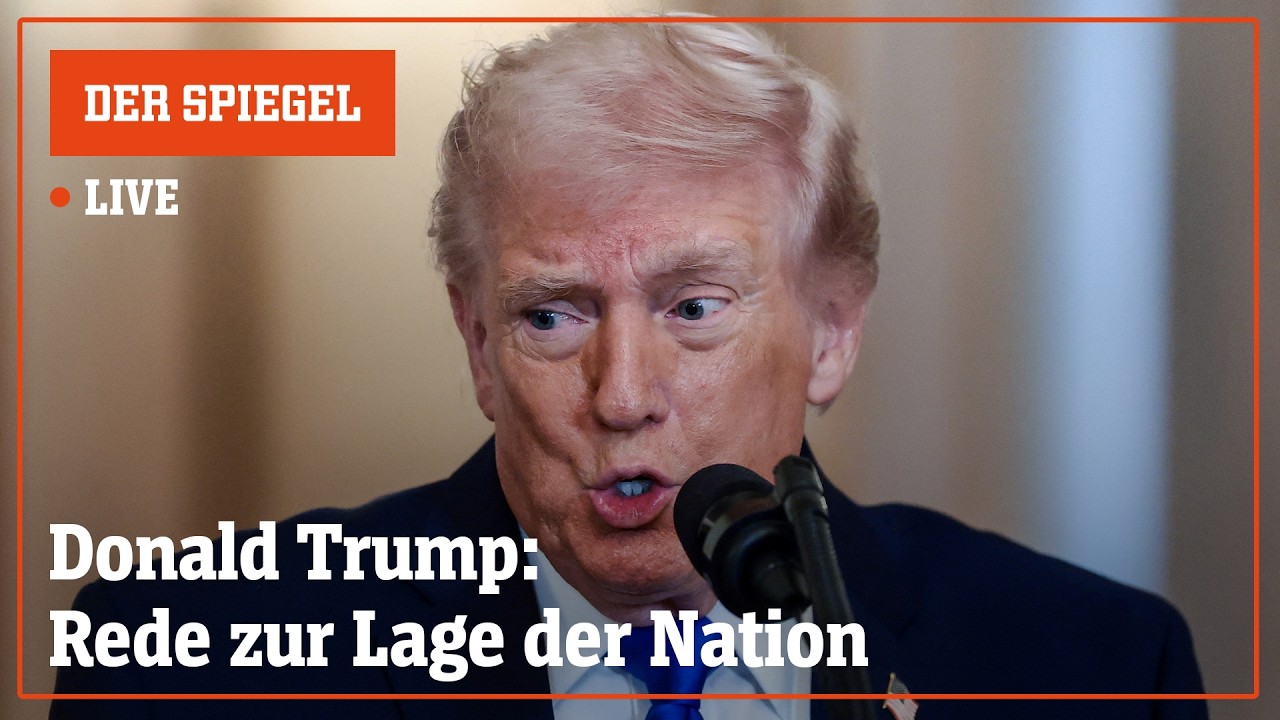 Livestream: Donald Trumps Rede zur Lage der Nation| DER SPIEGEL