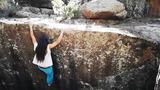 Video thumbnail de Baguette, 6b+. Albarracín