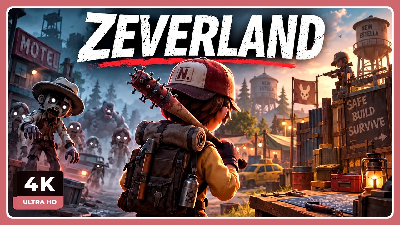 NUEVO SURVIVAL ZOMBIE MUY DIFERENTE | ZEVERLAND Gameplay Español