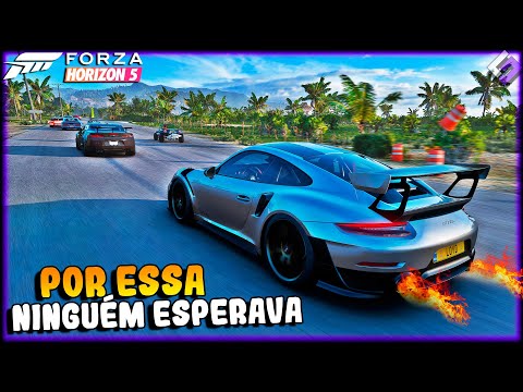 FORZA HORIZON 5 - GOLIAS AO CONTRARIO ZICOU O JOGO KKKK