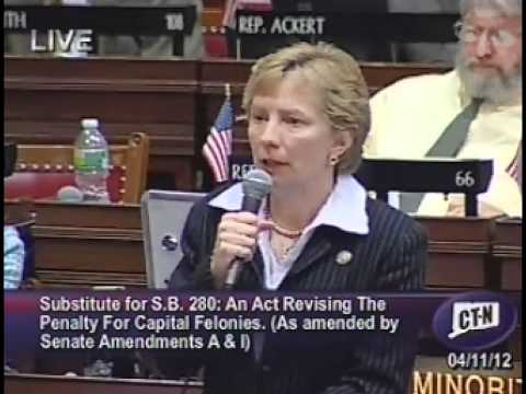 State Rep. Pam Sawyer Debates Preserving the Death Penalty