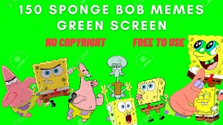 150 Sponge Bob Green Screen Effects and Memes  Fre