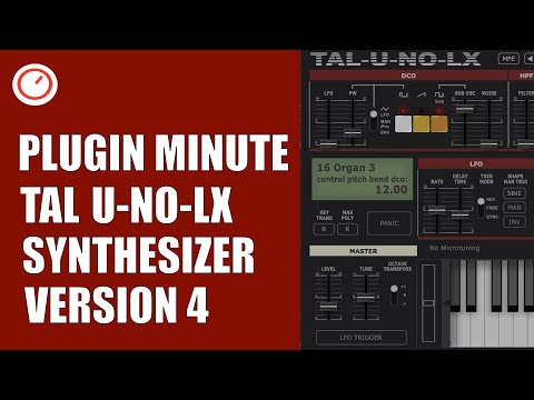 TAL U-NO-LX V4 Synthesizer First Look (Roland Juno) | The Plugin Minute | SYNTH ANATOMY