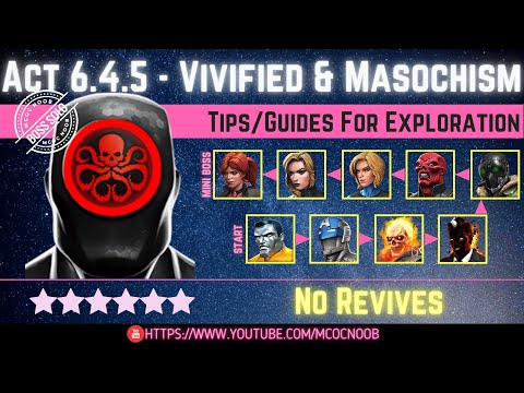 MCOC: Act 6.4.5 - Vivified & Masochism - Story quest - Tips/guides